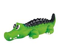 Trixie Jouet pour chien Crocodile en latex avec son 35 cm Vert