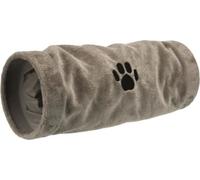 Trixie Crunch Tunnel en peluche, 60 cm - Gris