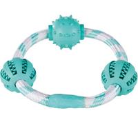 Trixie Denta Fun anneau de corde avec balles