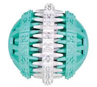 TRIXIE denta Fun Balle Jouet pour Chien à la Menthe, ø 6 cm - Accessoire de Soin Dentaire pour Nettoyer Les Dents, éliminer Le tartre & rafraîchir l'haleine