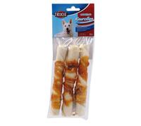 Trixie Denta Fun Duck Chewing Rolls - 17 cm / 3 pièces