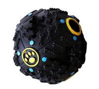 Trixie Denta Fun Pawcia Giggles Jouet interactif pour chien Distributeur de nourriture anti-adhésif Bleu Noir Taille 7,5 10,5 12 cm