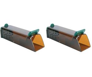 Trixie Dimensions du piège à Souris Humane : 6 x 4,5 x 17 centimètres, Jaune (Lot de 2)