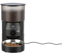 TRIXIE Distributeur automatique de nourriture TX-C Smart 3,0 l pour chiens et chats - Distributeur de nourriture programmable et contrôlable en noir - Distributeur automatique et individuel - 24347