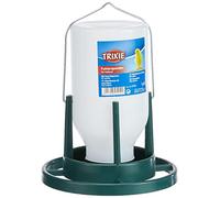 TRIXIE Distributeur de nourriture de volière, 1.000 ml/20 cm - garde la nourriture propre et sèche, Vert