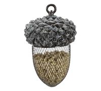 Trixie Distributeur de Nourriture Gland pour Oiseau Brun/Blanc