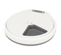 TRIXIE 24384 TX5 Mangeoire automatique pour l'alimentation animale 5 × 240 ml/33 × 5 × 36 cm, blanc-gris