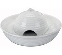 TRIXIE Distributeur d'eau électronique "Fontaine Vital Flow Mini, céramique, 0,8 l/ø 24 × 10 cm, blanc" - 24468