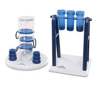 TRIXIE Dog Activity Gambling Tower 25 cm / 27 cm & Dog Activity Turn Around Activité pour Chien, 22 × 33 × 18 cm
