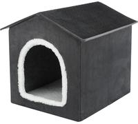 Trixie Dog Basket/Cat Basket House Livia Gris/Blanc