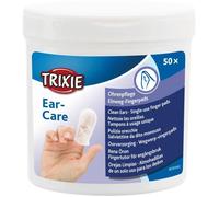 Trixie Lingettes nettoyantes pour les oreilles d'animaux de compagnie 50 pièces