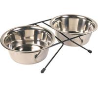 Trixie Eat On Feet Support de gamelle - 2 x 0,75 L