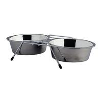 Trixie Eat On Feet Support de gamelle - 2 x 2,8 L