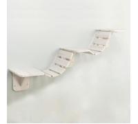 TRIXIE Échelle d'escalade murale pour chats 150x30 cm Blanc 441834