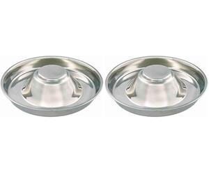 Trixie Ecuelle pour Chiots en Acier INOX 1,4 l / 29 cm (Lot de 2)