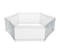 Trixie Enclos galvanisé 6 éléments 48 × 25 cm pour hamsters, souris et autres rongeurs