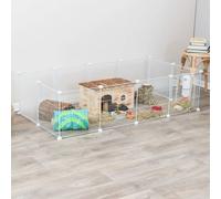 TRIXIE Enclos intérieur pour rongeurs 140x35x70 cm Blanc