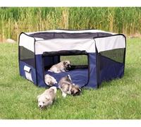 TRIXIE Enclos pour petits animaux 150x65 cm Turquoise et gris clair 439905