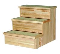 TRIXIE Escalier PetStair, bouleau pour chien - 40 × 38 × 45 cm