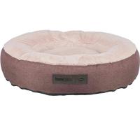 TRIXIE Felicia Lit Rond pour Chien ø 60 cm en Baie - Coussin Doux pour Chien avec Rembourrage en Silicone - Panier pour Chien pour Chiens de Taille Moyenne - antidérapant et Lavable - 37883