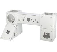 TRIXIE Finca Felice Niche modulaire en Carton ondulé pour Chat d'intérieur et Tour de Jeu, modules combinables Individuellement pour Jouer et se détendre, matériau 100% recyclé pour Chats jusqu'à 8,2