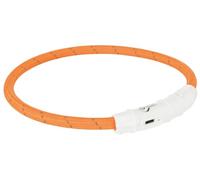 Trixie Flash Anneau Lumineux USB en TPU/Nylon pour Chien