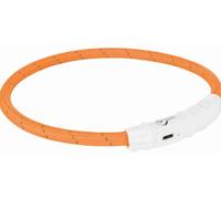 Trixie Flash Anneau lumineux USB Orange - L-XL