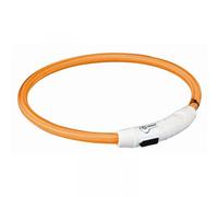 Trixie Flash Anneau lumineux USB Orange - M-L