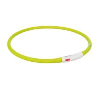 Trixie Flash Anneau Lumineux XS-XL USB Vert pour Chiens - Visibilité À 400 M