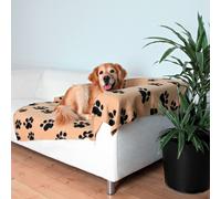 Trixie Fleecedecke Barney Beige 150x100 CM pour Chiens et Chats Lavable