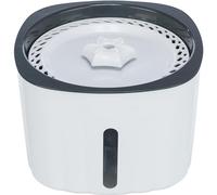 TRIXIE Fontaine à Eau Flower, Plastique, 2 l/18, 5 × 13 × 18, 5 cm, Blanc/Gris