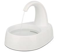 TRIXIE Fontaine à boire pour animaux de compagnie Curved Stream Blanc