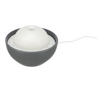 Trixie vital dome fontaine à eau en céramique gris/blanc 1,5 l 20 x 10 x 20 cm