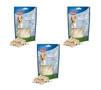 Trixie Freeze Dried Blanc de Poulet | Pack de 3 | 3 x 50 g | Aliment complémentaire pour Chiens | Snack lyophilisé | 99% de teneur en Viande | Convient en Cas d’Allergies Alimentaires