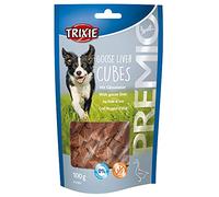 Trixie - Friandise au Foie d'oie et oie, 100 g Premio Goose Liver Cubes, pour c