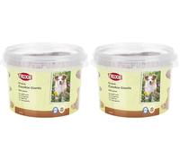 TRIXIE Friandises pour Chien Cookie Snack Giants - friandise savoureuse à l’Agneau aux ingrédients naturels 1,25 kg - 31664 (Lot de 2)