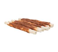 TRIXIE friandises pour chien Denta Fun Rolls au lapin, 70 g, 6 pcs, 12 cm - snack hygiène dentaire savoureux à la viande - idéal pour nettoyer les dents & récompenser