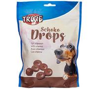 Trixie Friandises pour chiens Choco Drops – sans théobromine ni cacao, avec vitamines – 350 g
