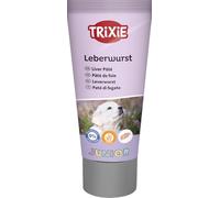 Trixie Friandises pour chiots Junior Leberwurst – Viande de porc, sans sucre ajouté ni gluten, 75 g