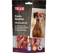 TRIXIE Friandises pour Chien Premio Duckies - friandise savoureuse à la Viande de Canard, idéal pour grignoter 100 g - 31538