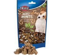 TRIXIE Friandises pour Chien Snack Hearts aux vers de Farine - 80 g