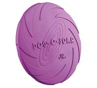 Trixie Frisbee Jouet Robuste pour Chien en Caoutchouc - ø 15 cm | Frisbee robuste et résistant pour rapporter - Pour jouer en extérieur et stimuler l'activité au quotidien