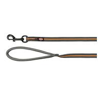 Trixie Fusion Ligne de remorquage avec Caoutchouc Graphite/Papaye 10 m