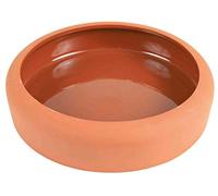 TRIXIE Gamelle à Bord Arrondi, céramique, 125 ML/ø 10 cm, Terracotta