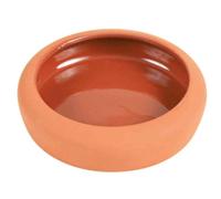 Trixie gamelle à bord arrondi en céramique 250 ml/ø 13 cm terre cuite