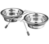 Trixie Gamelle Acier Inox - Antivibration - 0.25L/11Cm,