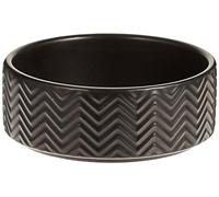 TRIXIE Gamelle, en céramique, 0,4 l/ 13 cm, Noir - 25020