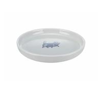 Trixie Mangeoire en céramique, 0,6 l, Ø 23 cm, Gris