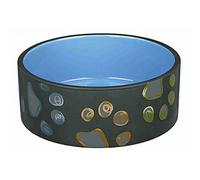 Trixie Gamelle pour chien Jimmy en céramique, couleurs assorties, 20 cm, le motif peut varier