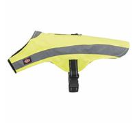 Trixie Gilet de sécurité réfléchissant pour chien Jaune fluo L (55 cm)